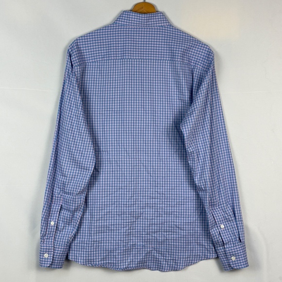 Faherty Men's Long sleeve Supima Cotton Button Down Shirt Sz M Preppy Classic - Picture 3 of 10